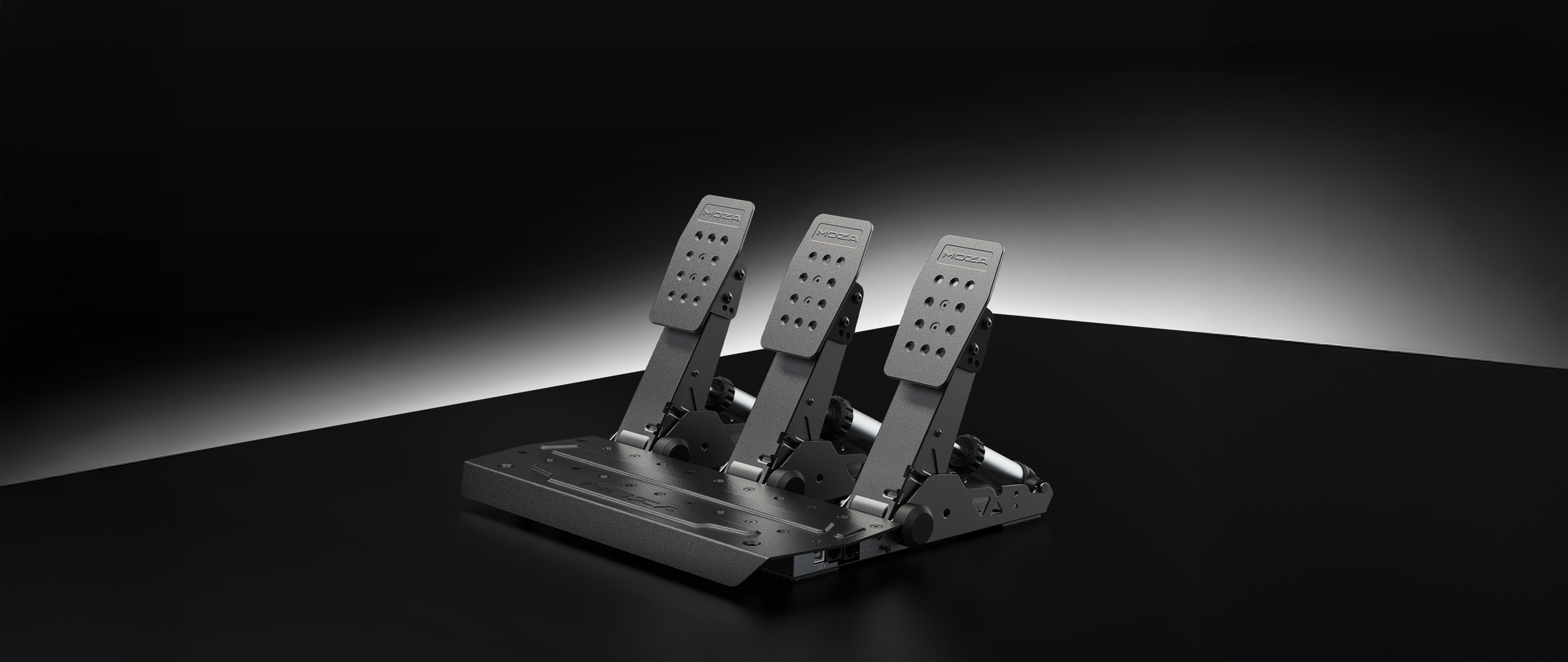 MOZA SRP2 load-cell sim racing pedals