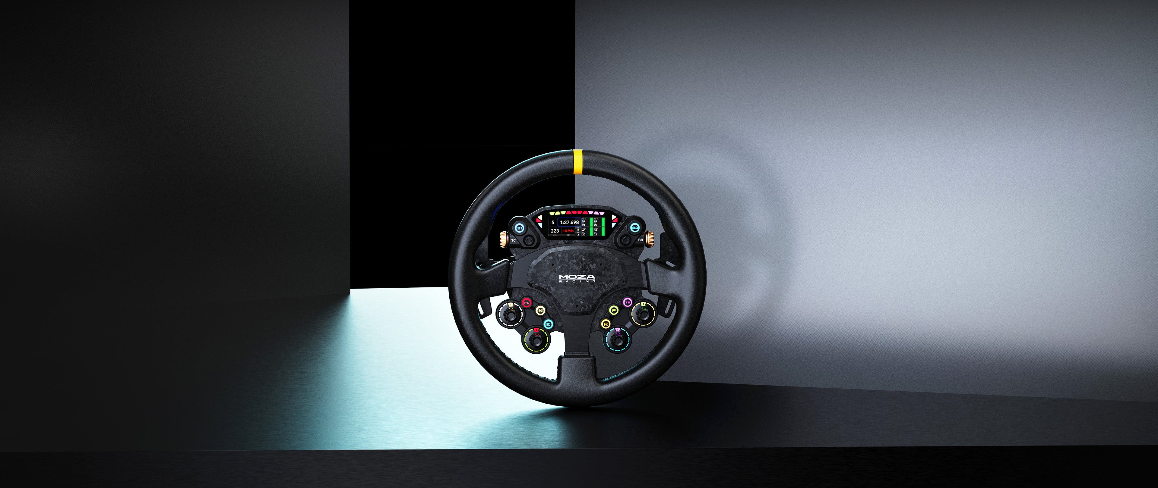 MOZA CS Pro carbon racing wheel